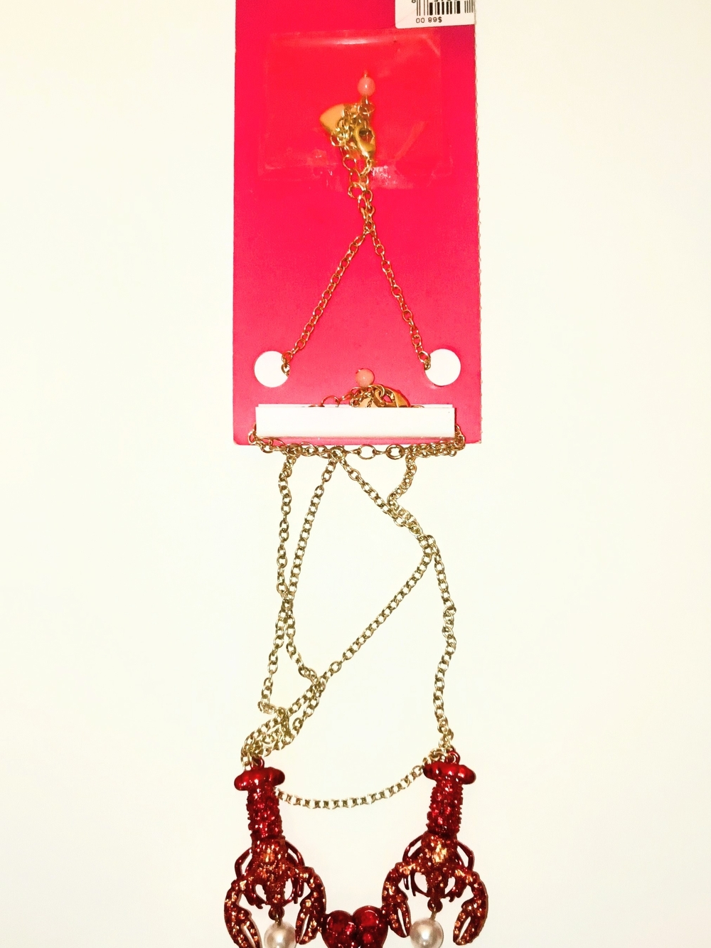 Betsey Johnson Mermaid Jewels Lobster Friendship Necklace Set